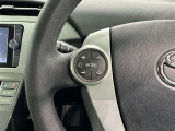 ステアリングスイッチ装備!運転しながら手元でオーディオの操作などができます。