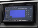 地デジ対応、フルセグデジタルTV放送が視聴できます。