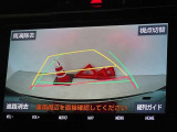 バックガイドモニターを装備しています、車庫入れもラクラクです。