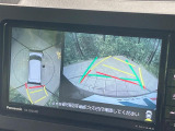 【パノラマモニター】専用のカメラにより、上から見下ろしたような視点で360度クルマの周囲を確認することができます☆縦列駐車や幅寄せ時に活躍してくれます♪
