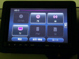 フルセグテレビ搭載。DVD・CD再生・SDカードにも対応しています。