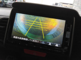リアカメラがついているので、駐車や後進の際にとても便利です♪