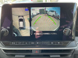 360℃真上から見下ろした映像が映し出されるアラウンドビューモニター搭載☆安全安心ですね♪