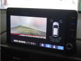 ◆リアワイドカメラシステム◆3種類の表示で後方確認をサポート♪セレクトレバーを「R」の位置に入れるとカメラ画像に切り替え。ノーマルビューでは従来のリアカメラと同様の標準的なビューで表示します!