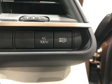 ◇AC100Vスイッチ。給電システムを使用する際にはこちらのスイッチをONにします^^