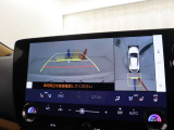 車両周辺の安全確認をするパノラミックビューモニター