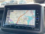 【ナビ】ホンダ純正ナビゲーション装備。最近はスマートフォンの地図機能でも十分ですが、やはりモニターが付いていると直感的に現在地も分かり安心です。