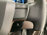 前方の車との車間を設定し、スピードを上げたり緩めたりを自動で行ってくれる追尾式の「レーダークルーズ」。上級装備の一つです!高級車にしかつかない嬉しい機能です。