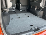 フラットにすれば、長い荷物も大丈夫!ぼくの自転車も運んでよパパ!
