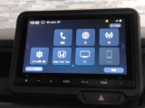 純正ナビが搭載されています。初めての道も安心ですね。Bluetooth接続可能!