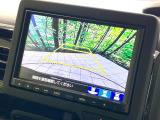 【バックカメラ】駐車時に後方がリアルタイム映像で確認できます。大型商業施設や立体駐車場での駐車時や、夜間のバック時に大活躍!運転スキルに関わらず、今や必須となった装備のひとつです!