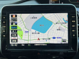 見やすい日産純正ナビゲーションです。