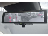 スマートルームミラーで後ろの景色もモニター表示♪車内が荷物でいっぱいでも見られますので便利ですね