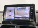 上から丸見えアラウンドビューモニター付きです。