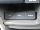 USB、HDMI入力端子付きです。