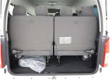 広々としたラゲージスペースを備えています。大きなものや長さのある荷物もしっかりと積み込めます。