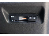 ビルトインタイプのETC車載器で見た目もスマートに♪