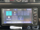 純正ナビ、ワンセグTV、CD、Bluetooth、バックカメラ