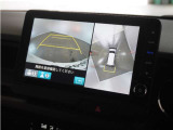 ◆マルチビューカメラシステム◆運転席から見えにくい後方などをナビ画面で確認でき運転を支援するシステムです!