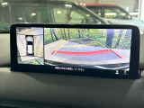【360&deg;ビューモニター】専用のカメラにより、上から見下ろしたような視点で360度クルマの周囲を確認することができます☆死角部分も確認しやすく、狭い場所での切り返しや駐車もスムーズに行えます。
