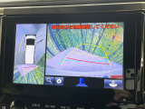 【パノラミックビューモニター】専用のカメラにより、上から見下ろしたような視点で360度クルマの周囲を確認することができます☆死角部分も確認しやすく、狭い場所での切り返しや駐車もスムーズに行えます。