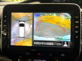【アラウンドビューモニター】専用のカメラにより、上から見下ろしたような視点で360度クルマの周囲を確認することができます☆死角部分も確認しやすく、狭い場所での切り返しや駐車もスムーズに行えます。