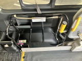 車いす収納スペースです。