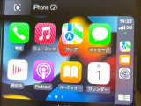 ●Apple Car Play:スマホとの有線接続で、ナビ・オーディオ再生などスマホのアプリ機能が画面でも使える便利機能です!