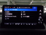 フルセグテレビ搭載。USB入力、Bluetoothオーディオに対応しています。