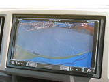 車庫入れもお任せのバックカメラ付き!
