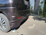 純正リアアンダースポイラー。