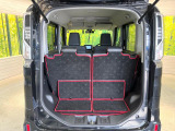 普段のお買い物や通勤、送迎等に十分な荷室スペースを確保しております。セカンドシートを倒すと、大きな荷物の積載も可能です♪