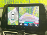 【全方位モニター用カメラ】専用のカメラにより、上から見下ろしたような視点で360度クルマの周囲を確認することができます☆死角部分も確認しやすく、狭い場所での切り返しや駐車もスムーズに行えます。