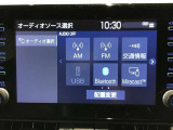 Bluetooth対応。お好きな音楽を聴きながらのドライブができます☆