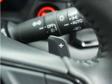 ◆パドルシフト装備◆オートマチック車でもミッション車のようなフィーリングを楽しめます。エンジンブレーキを使いたい時に役立ちます。