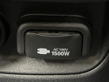 【1500Wアクセサリーコンセント】消費電力1500Wまでの家電が使えます。キャンプやスポーツ・アウトドアでのアクティビティはもちろん、災害・停電の際に大活躍♪
