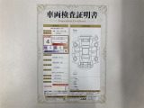 車両検査証明書付きです!だれでも中古車の状態がすぐにわかるよう、車のプロが客観的にチェック。車両の状態やわずかなキズも正確にお伝えします。