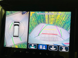 【全方位モニター用カメラ】専用のカメラにより、上から見下ろしたような視点で360度クルマの周囲を確認することができます☆死角部分も確認しやすく、狭い場所での切り返しや駐車もスムーズに行えます。