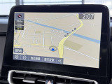 【ナビ画面】主に地図を表示し、目的地へのルート案内や渋滞情報などを表示するために使われます。