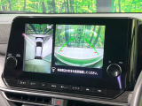 【アラウンドビューモニター】専用のカメラにより、上から見下ろしたような視点で360度クルマの周囲を確認することができます☆死角部分も確認しやすく、狭い場所での切り返しや駐車もスムーズに行えます。
