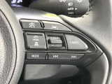 【レーダークルーズコントロール】高速道路での長距離走行が楽に!!自動で速度を保つクルーズコントロールが、衝突軽減システムと連携し、前方の車両を感知して車間を保つように速度調節してくれます!!