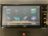 【ナビ】TV CD/DVD再生やBluetoothオーディオなど多彩なメディアに対応したメモリーナビを装備しています。