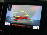 バックガイドモニターを装備しています、車庫入れもラクラクです。