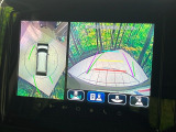 【マルチテレインモニター】車のフロントやサイドのカメラ画像を同時にモニター表示することで、悪路や狭い道を走行時でも周囲の状況確認ができ安心!本格SUVにうれしい装備です♪