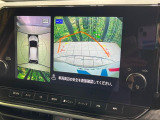 【アラウンドビューモニター】専用のカメラにより、上から見下ろしたような視点で360度クルマの周囲を確認することができます☆死角部分も確認しやすく、狭い場所での切り返しや駐車もスムーズに行えます。
