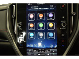 ナビを始め、車両やエアコンの設定、SUBARU STARLINK、ラジオやテレビなどさまざまな機能を内蔵している11.6インチセンターインフォメーションディスプレイ&インフォテインメントシステム