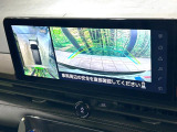 【アラウンドビューモニター】専用のカメラにより、上から見下ろしたような視点で360度クルマの周囲を確認することができます☆死角部分も確認しやすく、狭い場所での切り返しや駐車もスムーズに行えます。