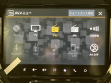 【9インチナビ】TV CD/DVD再生やBluetoothオーディオなど多彩なメディアに対応したメモリーナビを装備しています。