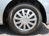純正のホイールカバーを履いてます!