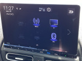 純正11.4インチナビです。フルセグTV・DVD再生可能!Bluetoothでお好きな音楽お聞きいただけます。